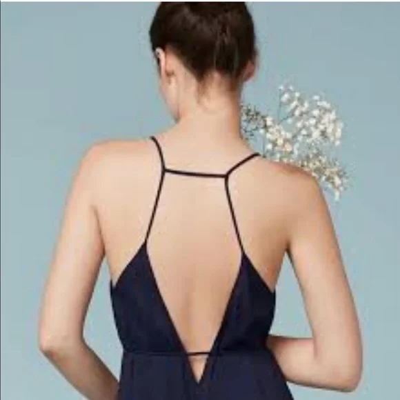 NWT Reformation Citrine dress in sapphire blue, xs - Picture 4 of 8